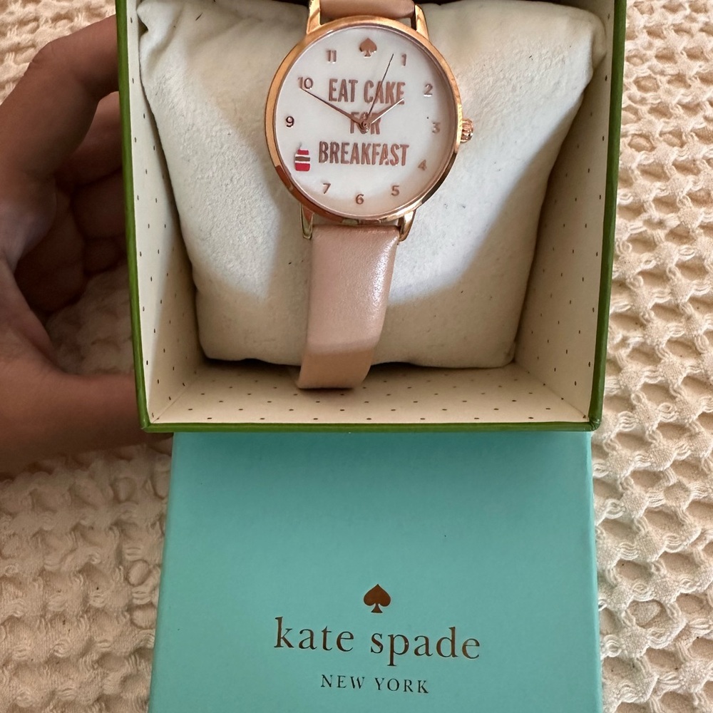 Kate Spade Watch Eat Cake for Breakfast